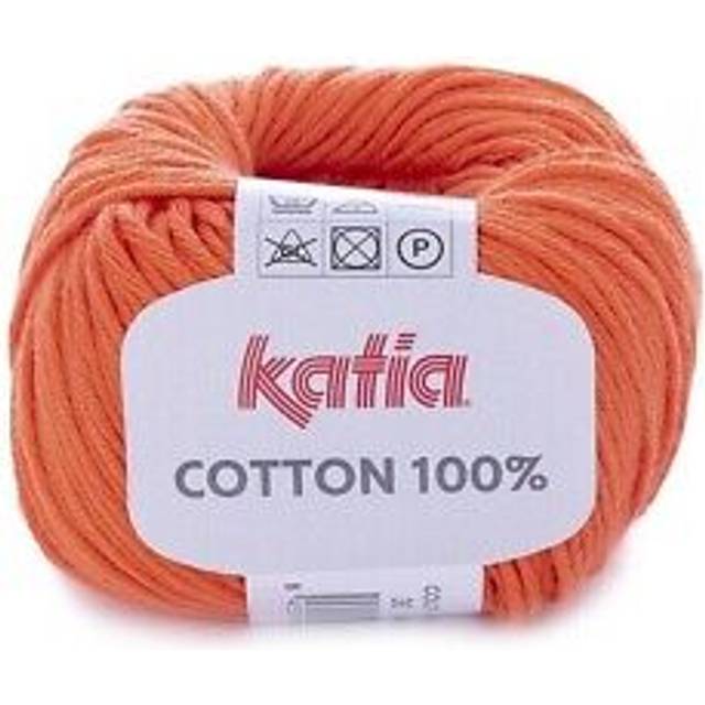 Cotton 100% By Katia - Naranja (30) - 50 / Approx. 120 M Wool