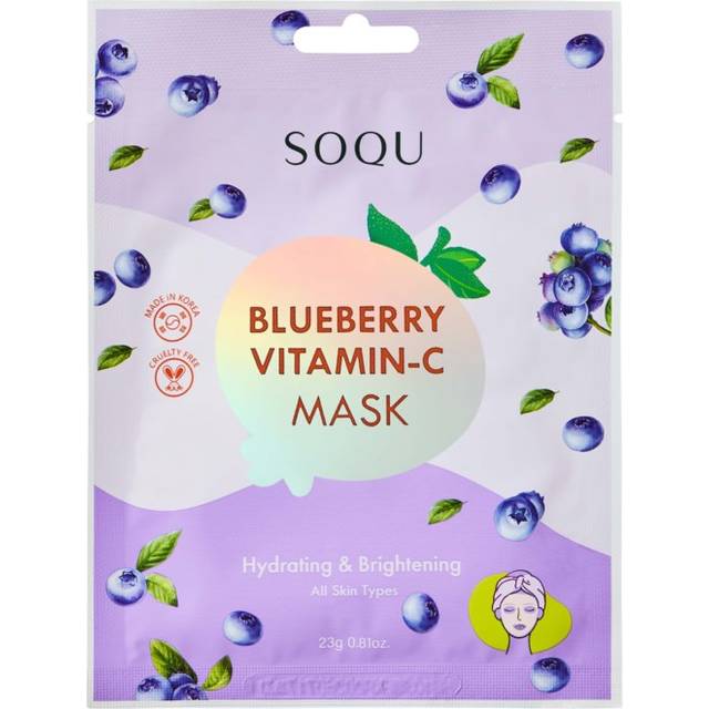 SOQU Blueberry Vitamin C Sheet Mask