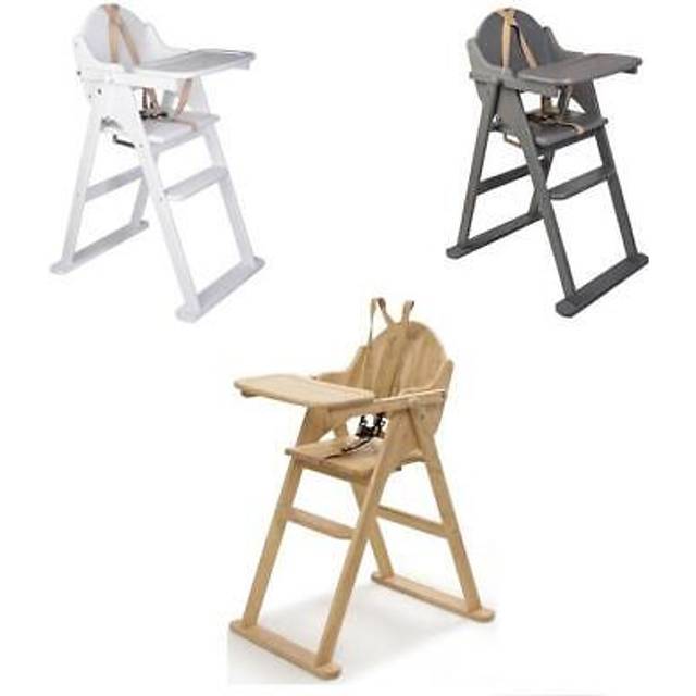 Safetots folding high chair, wooden, putaway baby highchair, all colours