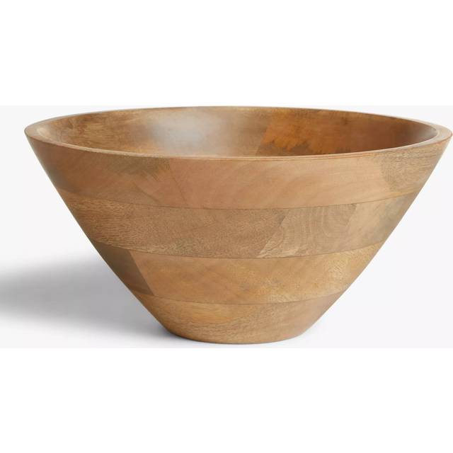 John Lewis Salad Bowl, 24cm, FSC-Certified (Mango Wood), Natural
