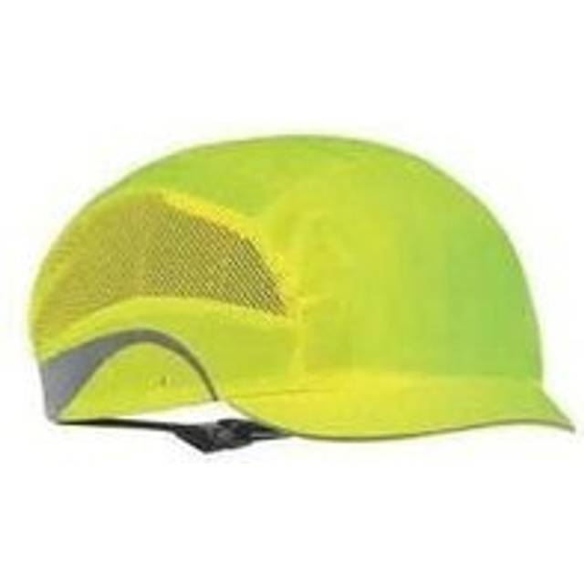 JSP AAG000-001-500 Aerolite Hi-Vis Yellow Hardcap 2.5cm Micro Peak - Hi-vis Yellow