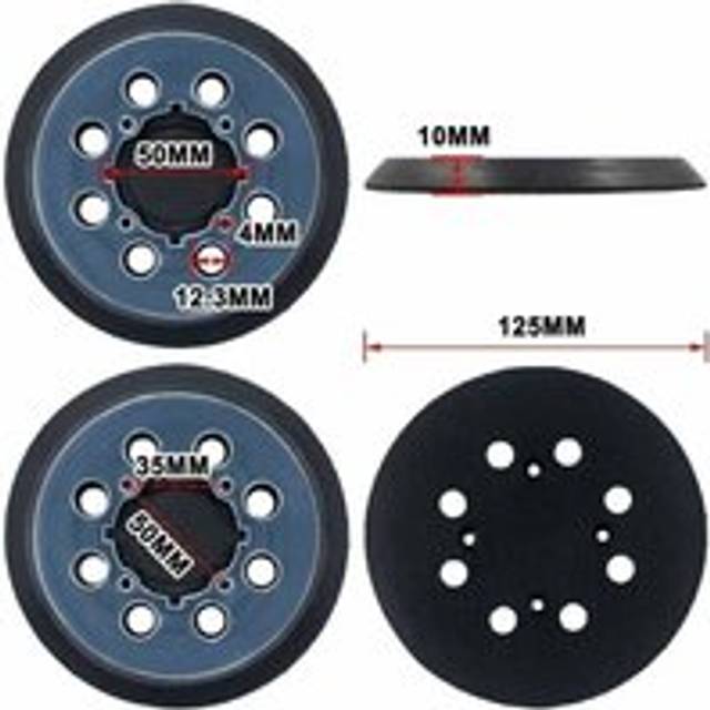 Gabrielle Replacement Pad for DeWalt DCW210N DWE6423 5 Sander, Original Manufacturer Part Number: N329079 (1 Piece)