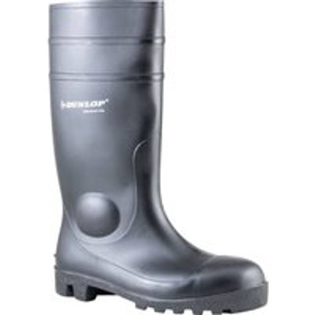 Dunlop 142PP Protomaster Wellington Boot Black Size-8 (42)