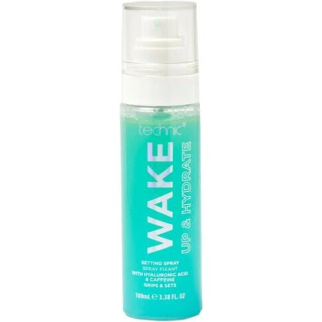 Technic setting spray glow up setter with hyaluronic acid make up setter