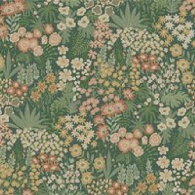 Holden Decor Everbloom Emerald Green Wallpaper - 53 x 1000cm