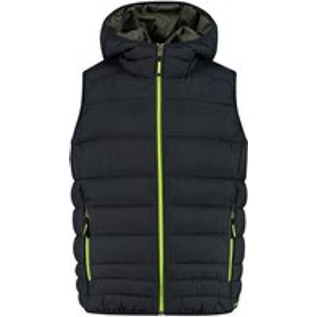 CMP Boy's padded vest with hood - Syntetv&#xE4;st - B&#xF8;rn Antracite Child's height 164 cm