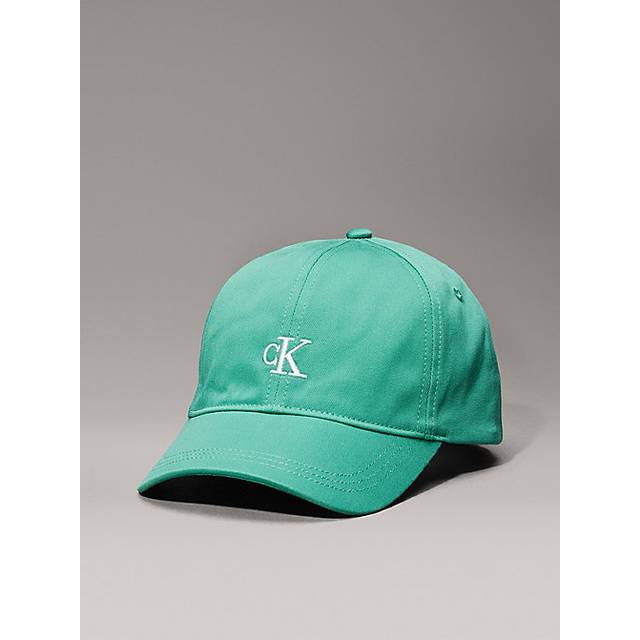 Calvin Klein Kids' Monogram Baseball Cap, Bahama Green