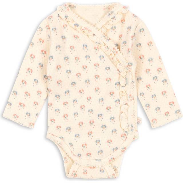 Konges Sløjd Body L/æ - Sui - Pipa Petite m. Hålmönster - Konges Sløjd - 50/56 - Body L/Ä