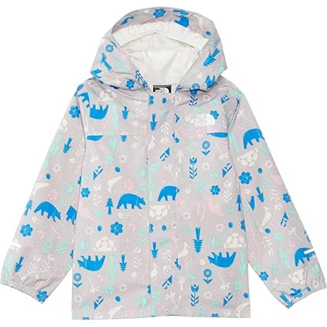 The North Face Baby Antora Rain Jacket Moonstone Grey Multi Pitch Print Size 12-18 months unisex (12-18 months)
