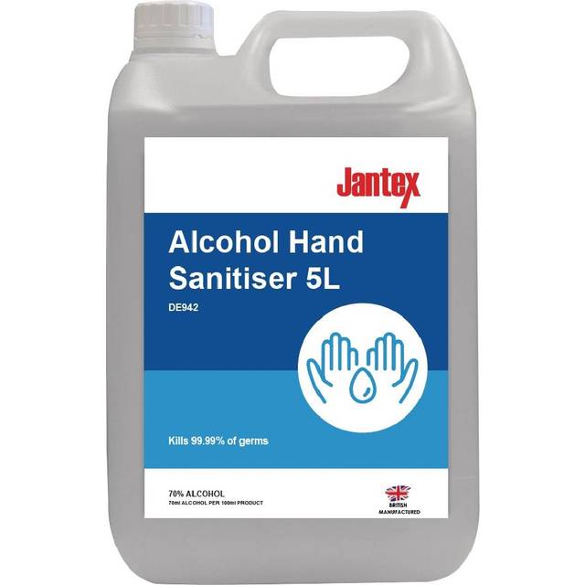 Jantex 70% Alcohol Hand Sanitiser 5Ltr