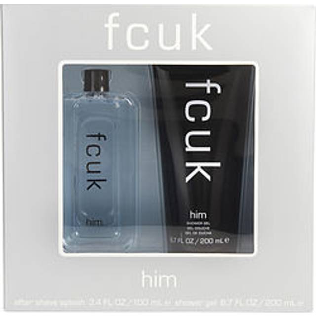 FCUK FCUK Him Gift Set 100ml Aftershave + 200ml Shower Gel