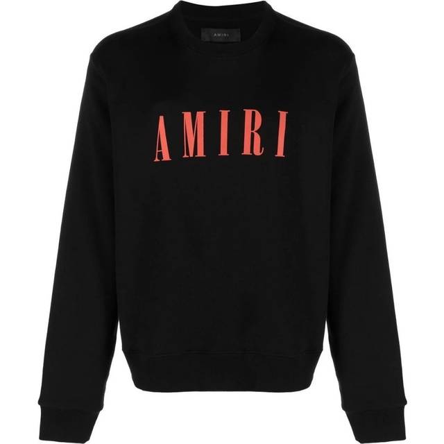 Men's Amiri Core Logo Black Sweatshirt - Size: Regular/36