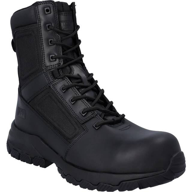 Magnum Vanguard 8.0 CT Safety Black Boots for Male - Size 10 - black
