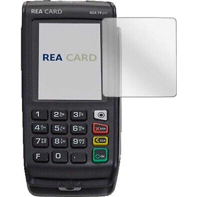 5x screen protector for rea card t9 pro terminal protection crystal clear dipos
