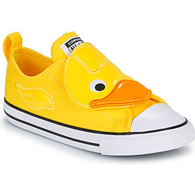 Converse Toddler Ox Trainers - Egret/Lt Jellyfish Jitter/White, Egret/Lt Jellyfish Jitter/Whit, Size 7 Younger