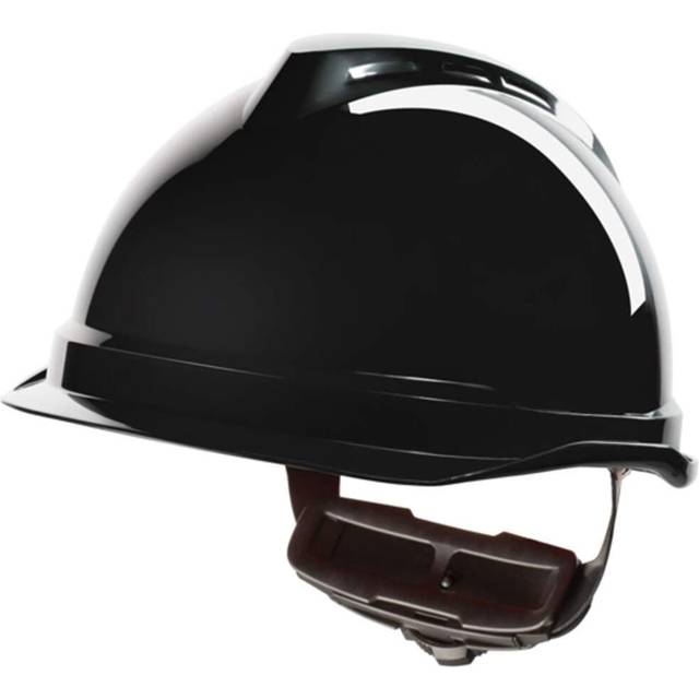 V-Gard 520 Peakless Safety Helmet Black