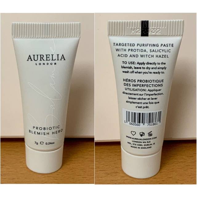 2x aurelia london probiotic blemish hero 15g imperfection