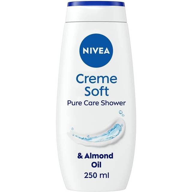 Nivea care shower creme soft (250 ml) enriched with almond oil, moisturising gel