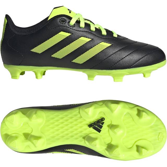 Adidas performance boys football boots junior goletto viii lace up black uk size