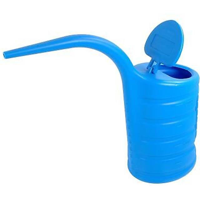 2l plastic measuring pouring can jug with spout for oil, screen wash, water etc
