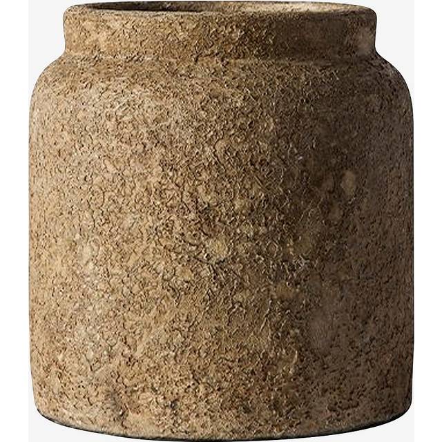 MUUBS - Jar Luna - Kruka - Beige 28 - H: 28 x Ø: 28 cm