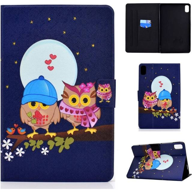 Huawei MatePad 10.4" Skal med Stand Function & Card Holder - Owl Family