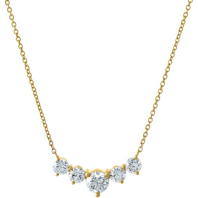 By Adina Eden 14K 1.04 ct. tw. Lab-Grown Diamond Necklace