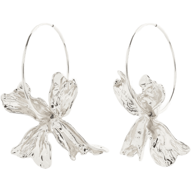 Pilgrim DREAM hoops silver-plated, Multi, Women - Print