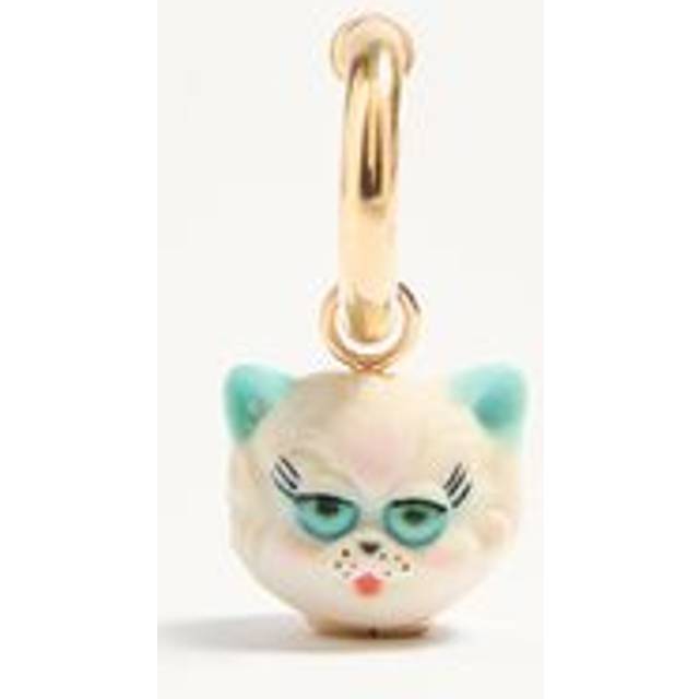 Valentino Garavani Valentino Garavani Le Chat De La Maison Nylon And Metal Necklace Man GOLD/MULTICOLOUR UNI
