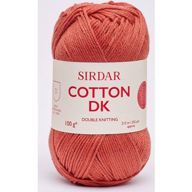 Clearance sirdar cotton double knit 100g - 539 coppertone - includes pack offers