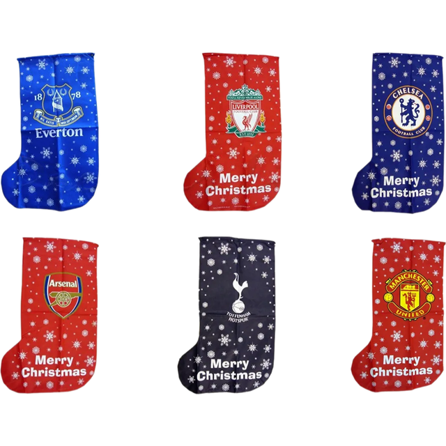 Arsenal Xmas Jumbo Present Stocking Kids Red One Size Polyester Made By: Taylor Souvenirs