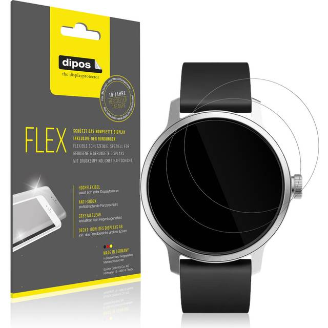 2x screen protector for withings scanwatch 42mm gen. 1 protective film covers