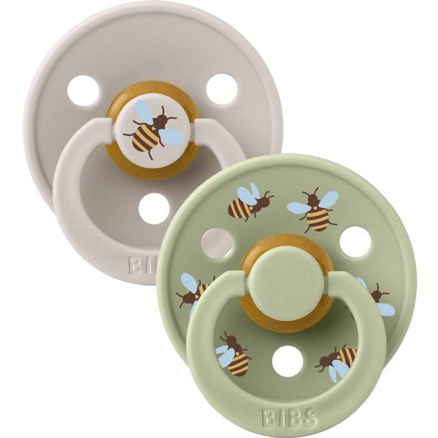 BIBS Studio Colour Latex Size 3 Bumblebee Mushroom Mix 2-pack - Multi
