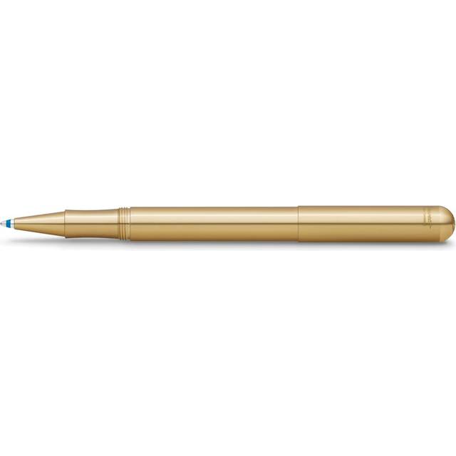Kaweco LILIPUT Ball Pen Brass with Cap I Retractable Ballpoint Pen wit
