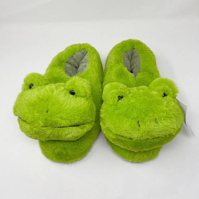 (Freddy Frog) 3D Novelty Slippers (Free Size)