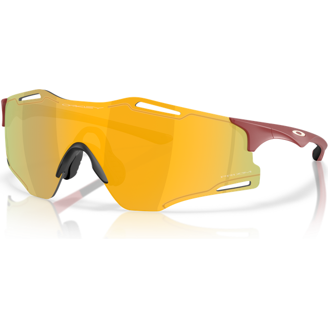 Oakley Unisex OO9512D CYBR ZERO 951203 Sunglasses O_matter Red Gold Squared Normal