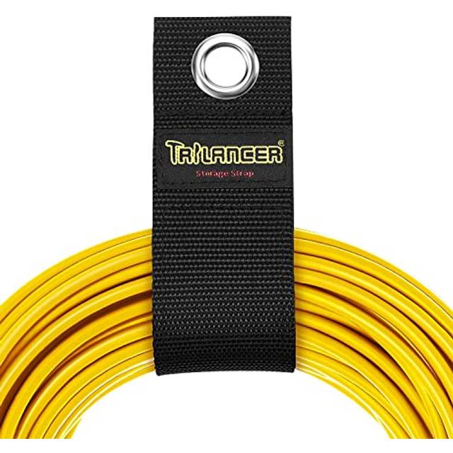 Heavy Duty Storage Straps and Garage Organizer(Assorted 8 Pack), Hook and Loop Extension Cord Organizer, Holder, Cord Wrap, for Hose, Rope, Cables of