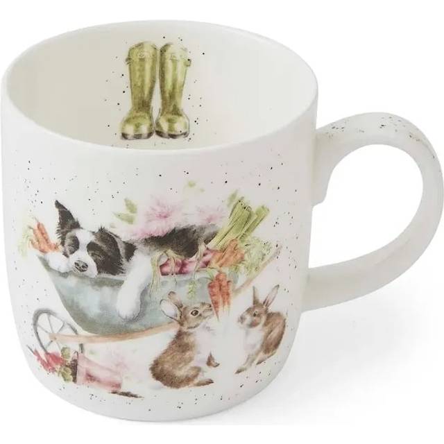Wrendale Designs ‘Sleeping On The Job’ Fine Bone China Mug