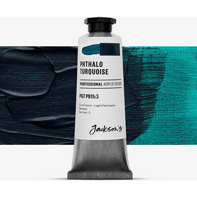 Jackson's : Professional Acrylic Paint : 60ml : Phthalo Turquoise
