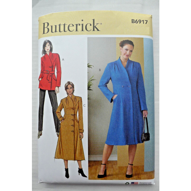 Butterick Paper Sewing Pattern 6917