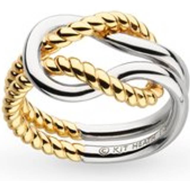 Kit Heath Marina Tide Knot Stud Earrings, Silver