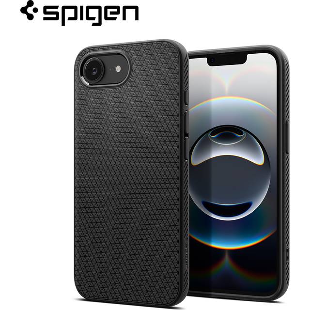 Spigen Liquid Air - Matte Black - iPhone 16e