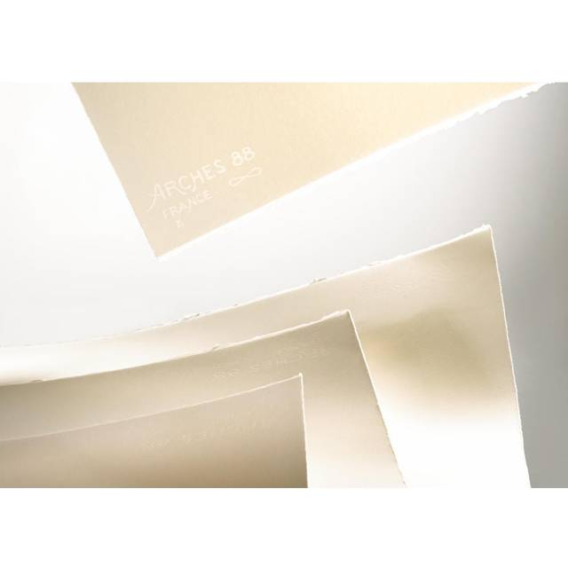 Arches 88 Hot Pressed 300G 22 x 30 inches 56 x 76cm White