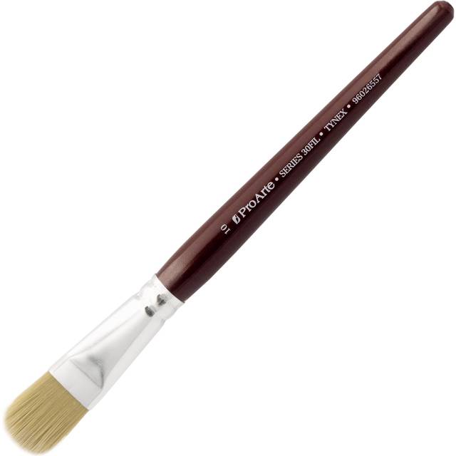 Pro Arte Series 30FI Nylon Brush - Filbert