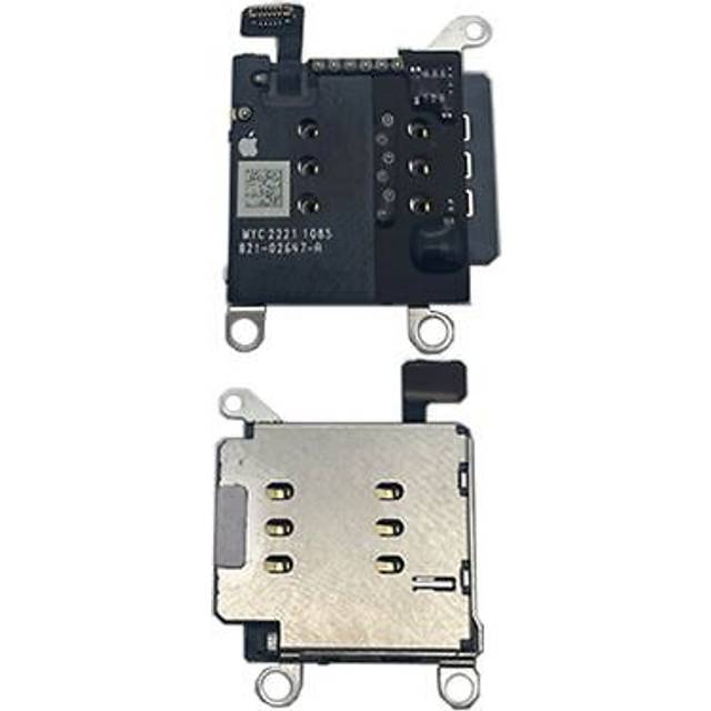 Sim card reader board socket for iphone 12/ 12 pro replacement repair part uk