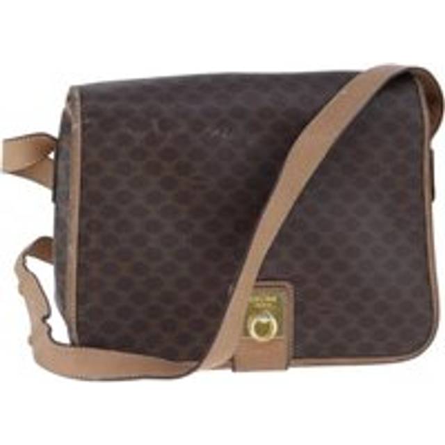 Womens Preloved Vintage Macadam Shoulder Bag Wo - Brown - One Size