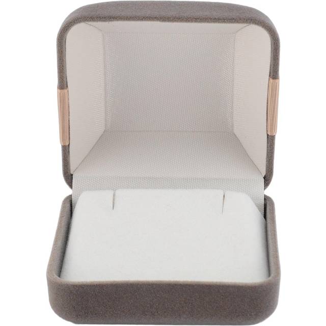 Velvet Jewelry Gift Box Case Scratch Resistant Soft Lining Elegant Velvet Jewelry Storage Case for