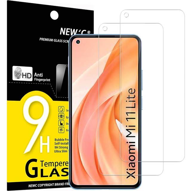 [10-Pack] ] Xiaomi Mi 11 Lite 4G/5G HÃ¤rdat glas SkÃ¤rmskydd 2.5D