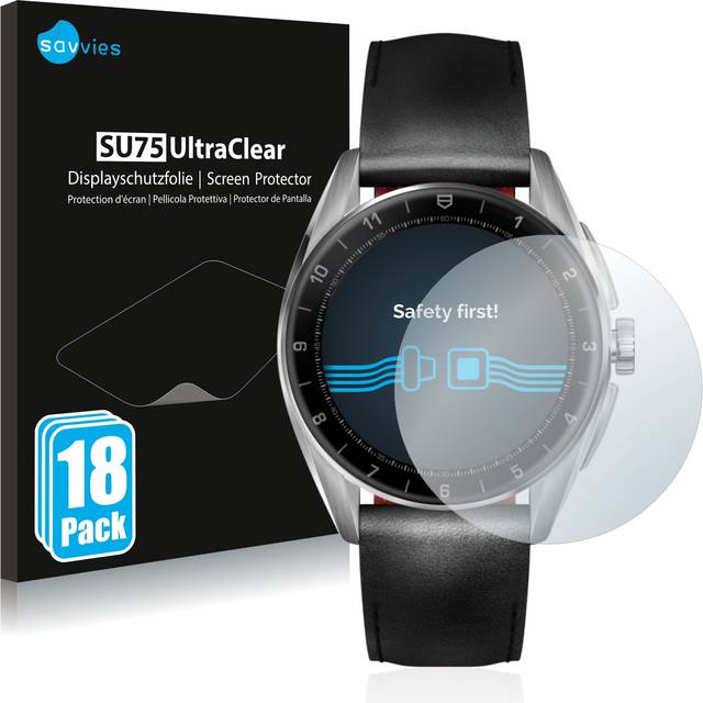 18x screen protector for tag heuer connected calibre e4 (42 mm) protective film