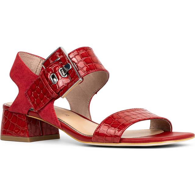 Donald Pliner Women's Ankle Strap Slingback Mid Heel Sandals